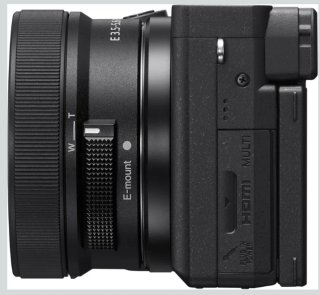 Sony Cámara Digital Negra,modelo 6400 y 2 objetivo