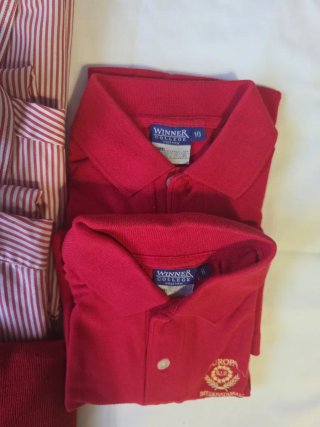 Uniforme escolar falda y camisas T-10 y T- 12