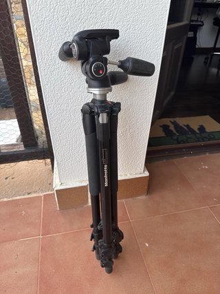 Trípode Manfrotro 190x8 Rótula Manfrotto 804RC2