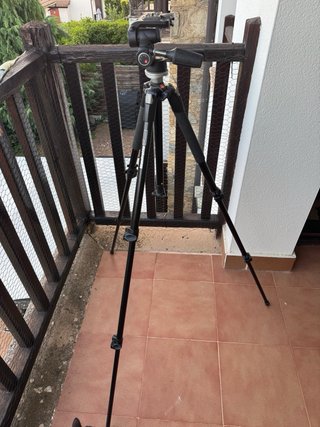 Trípode Manfrotro 190x8 Rótula Manfrotto 804RC2