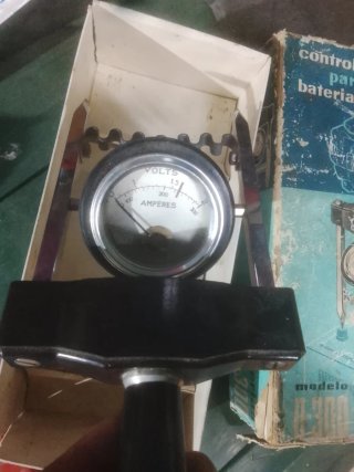 Amperímetro para Batería 2V