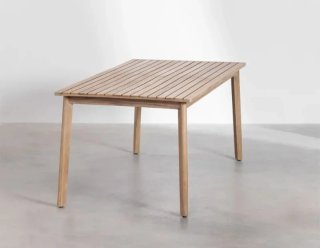 Mesa Comedor Madera Acacia 220x100 cm