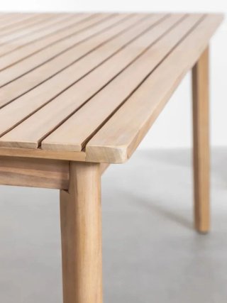 Mesa Comedor Madera Acacia 220x100 cm
