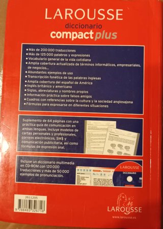 College Dictionary, Spanish-English, English-Sp...