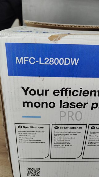 Stampante multifunzione laser, WiFi