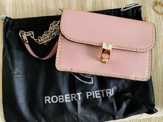 Bolso de hombro Roberto Pietri rosa