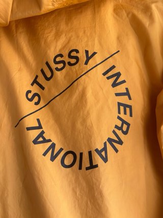 Giacca Stussy Anorak Vento Gialla Taglia S