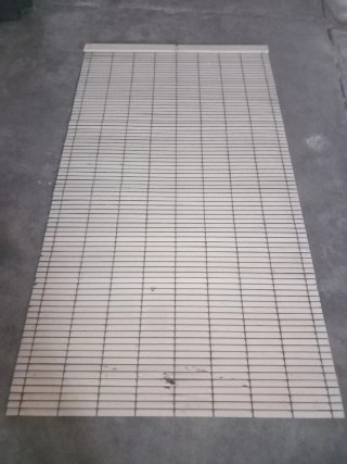 Persiana alicantina de PVC grande