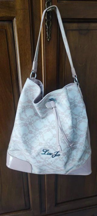 Borsa Liu Jo Beige/Rosa Nuova, usata una volta