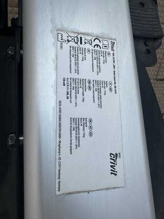 Máquina de remo Crivit aire