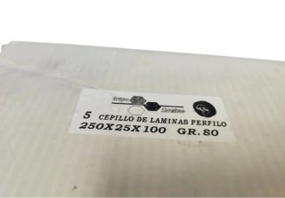Cepillos de láminas para lijadora