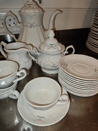Juego de café Pontesa porcelana