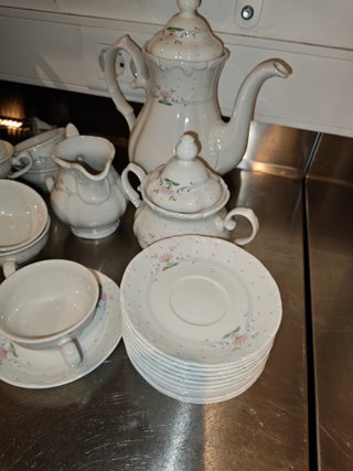 Juego de café Pontesa porcelana
