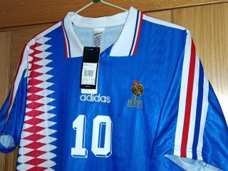 Camiseta Francia 94 Adidas Talla XXL