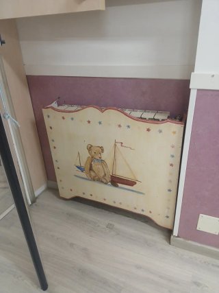 Protector radiador infantil osito