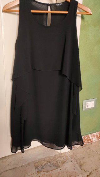 Vestito nero elegante taglia S