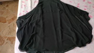 Vestito nero elegante taglia S