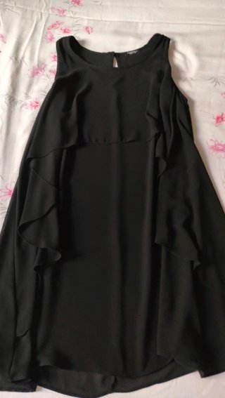 Vestito nero elegante taglia S