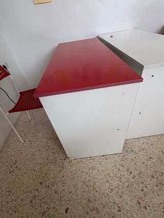 Mobiliario Academia Rojo y Blanco
