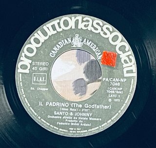 Vinile 45 giri Santo & Johnny - Il Padrino