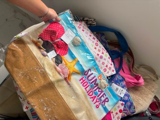 Bolsos de playa a 5€ la unidad