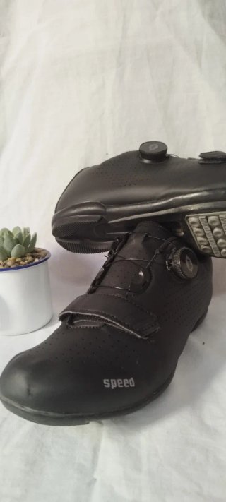 Zapatillas Ciclismo Speed Negra