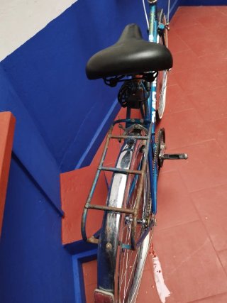 Bicicleta da passeggio blu