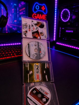 FIFA 09 y Pes 2009 PS3 EA Sports