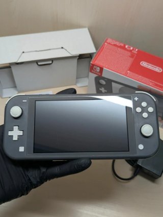 Nintendo Switch Lite Grigio CIB Serial Match