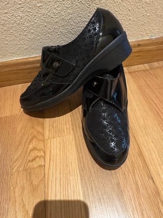 Zapatos Pitillos Negros Talla 40