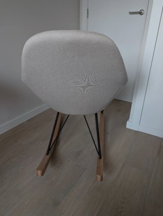Miliboo Jhene Mecedora Lactancia Beige