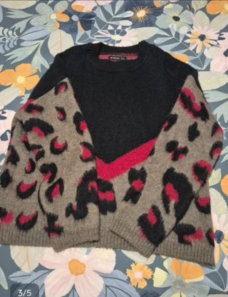 Jersey Stradivarius Animal Print Talla S