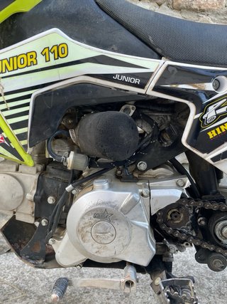 Pit bike 110cc semiautomática