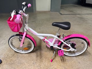 Bici infantil rosa B'TWIN