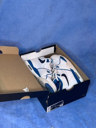 Sneakers Jordan Air Flight Bianche e Blu
