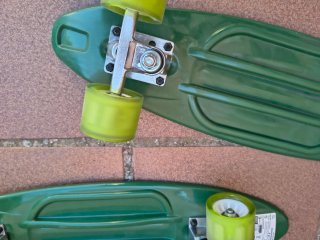 2 Monopattini Penny Board Verdi