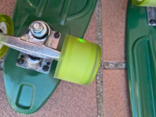 2 Monopattini Penny Board Verdi