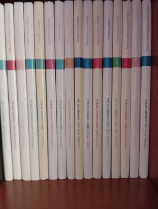 Colección libros de cocina de Inés y Simone Ortega