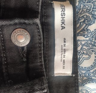 Pantalones campana Bershka negros