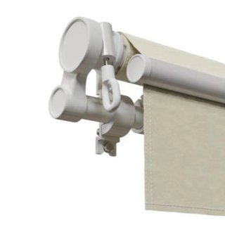 Toldo beige de tela