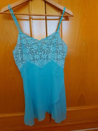 Conjunto Íntimo Novia Turquesa