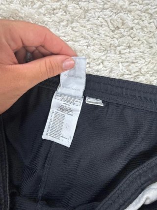 Talla M Shorts Adidas Negro y Blanco