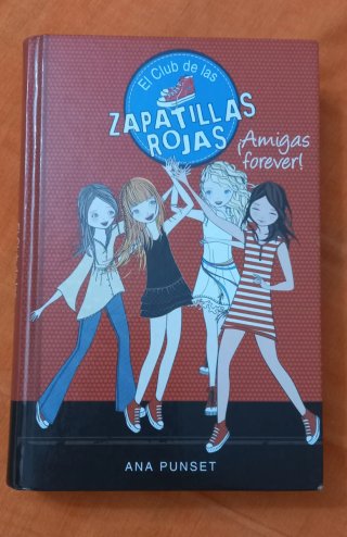 Pack de tres libros "Club de las zapatillas rojas"
