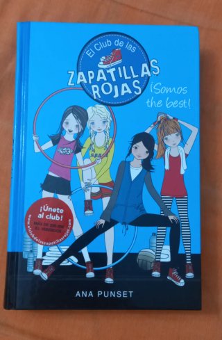 Pack de tres libros "Club de las zapatillas rojas"
