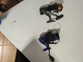 Canna da pesca telescopica + 2 mulinelli