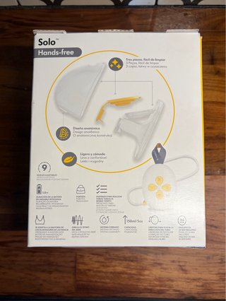 MEDELA Sacaleches hands-free + copas y accesorios