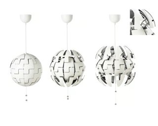 Lámpara de techo IKEA PS 2014 blanca