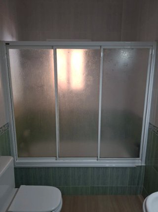 Mampara de bañera corredera