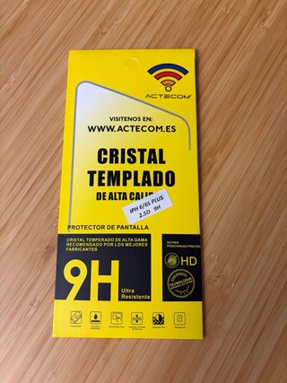 Cristal Templado ACTECOM iPhone 6/6S Plus