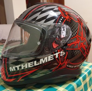 Casco Moto Integral MT Helmets Isle of Man